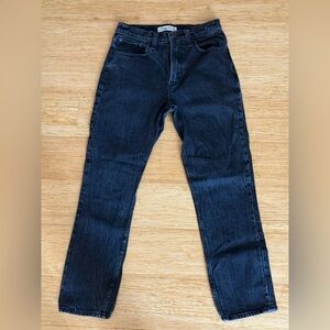 Abercrombie & Fitch Dark Blue Straight Jeans